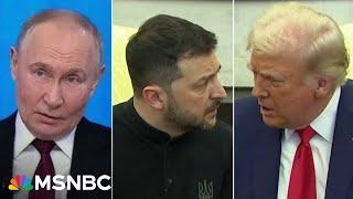 ‘Giddiness’: Russia loves Trump berating Zelenskyy but ‘not a ton of respect for Trump,’ expert says