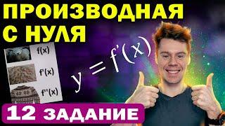 Производная с нуля. 12 задание ЕГЭ по математике