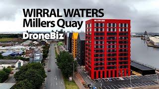 Wirral Waters Millers Quay by DroneBiz Wirral July Update