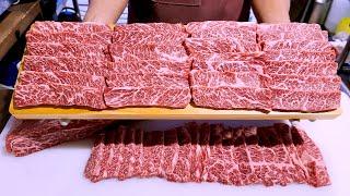 최고의 숙성 고기, 50일 숙성 한우, 소 갈비, 20일 숙성 제주 돈까스,  숙성 삼겹살, The Best Dry-aged Meat, Grilled Beef, Rib, Pork