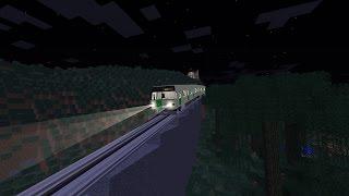 Minecraft real trains mod train test