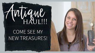 Antique Haul Finds | Vintage Home Decor