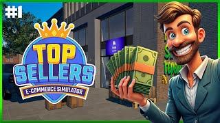 Top Sellers - Ecommerce Simulator - First Look - Building Our Empire - Episode #1