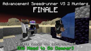 Minecraft Advancement Speedrunner VS 2 Hunters FINALE