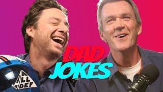 Dad Jokes | Zach Braff vs. Neil Flynn (Presented by "Alex Inc.") | All Def Dad Jokes