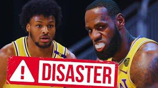 LeBron James Is Getting SLAMMED As Lakers Bronny James DISASTER Gets Worse