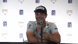 Viktor Hovland Sunday Winners Presser 2022 Hero World Challenge