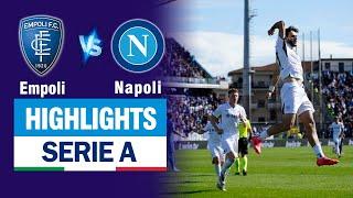 Highlights EMPOLI vs NAPOLI: Kvaratskhelia lần nữa rực sáng - vững vàng ngôi đầu Serie A