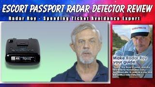 Escort Passport Radar Detector Review