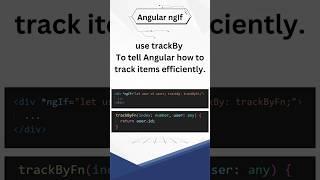 Stop Using ngIf Wrong! Here’s the Right Way  #Angular #ngIf #trackBy #AngularPerformance