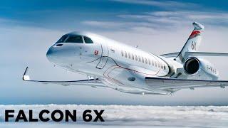 New Dassault Falcon 6X - the most spacious and luxurious private jet!