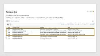 Video2 Understanding Permission Sets in Salesforce Manufacturing Cloud