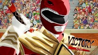 Power Rangers Fighter Z: Mighty Morphin Red Ranger V2 Mod IN ACTION