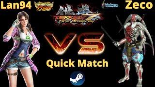 [Lan94 TEKKEN Channel] Lan94 (Julia) vs Zeco (Yoshimitsu) Quick Match