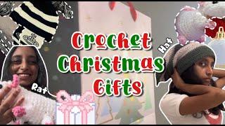 Crocheting Christmas Gifts!!! ‧₊˚ ₊˚⊹ | crochet vlog, christmas, cozy