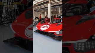 The Ferrari 499P Modificata hits the tarmac at Ferrari Racing Days Miami.