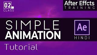 After Effects Tutorial in Hindi | Complete Basic Simple Animation - 02 | Mantra Adcom