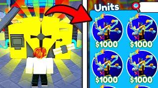 NEW BIG UPDATE!  I GOT 4 GODLY FOR FREE| Toilet Tower Defense