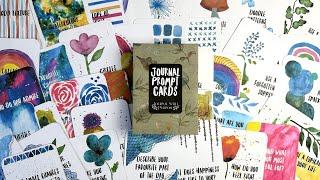 Journal Prompt Cards Unboxing & Tutorial  Journal With Purpose