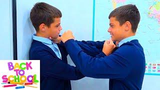 МАСИКИ BACK to SCHOOL. ЧУТЬ не ПОДРАЛИСЬ