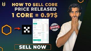 Sell Your Core Coins Now | Core Price Revealed | Satoshi Core New Update Satoshi btc mining