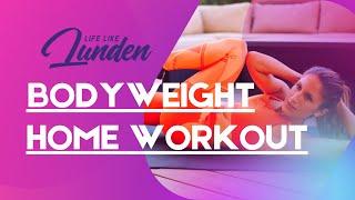 21-MINUTE BODYWEIGHT HOME HIIT WORKOUT (REPLAY JULY SELF LOVE & SWEAT MONTHLY LIVE WORKOUT)