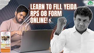 How To Apply YEIDA - RPS 08 Scheme FORM Online? Step By Step - 2024