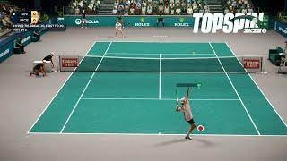 Top Spin 2K25 - Jannik Sinner Vs John McEnroe I HYPER TIE BREAK I Paris Masters & Rematch (PS5)