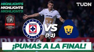 Highlights | Cruz Azul 0(1)-(2)0 Pumas | CONCACHAMPIONS 2022 - Semis | TUDN