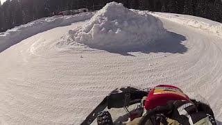 Drift kart on ice