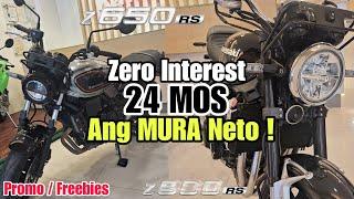 Grabe may Zero Interest  at Big Discount Promo Kawasaki Z900RS at Z650RS   limited Units Specs Price