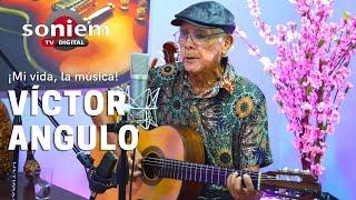 Víctor Angulo - cantante y ejecutante de la guitarra.