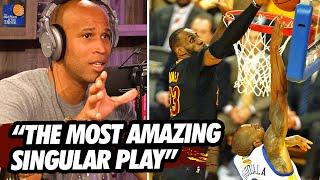 Richard Jefferson On Why He's Still MIND BLOWN By LeBron's Block On Iguodala 