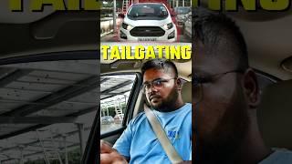 The Tailgating Problem In India  #shorts #tailgating #reckless #driving #india #roadrage #cars24