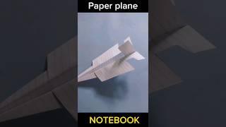 How to make paper plane word record, notebook paper plane #paperplane #plane