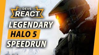 Halo 5 Developer Reacts to Legendary Difficulty Speedrun