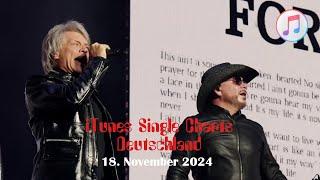 TOP 40: Offizielle iTunes Single Charts Deutschlands - Stand: 18. November 2024