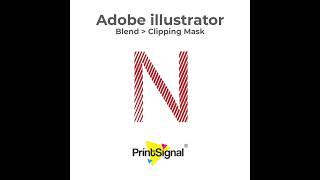 graphic design tutorial for beginners | adobe illustrator blend & clipping mask