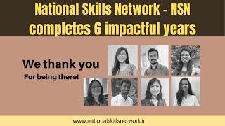 National Skills Network (NSN) turns 6! We thank you!