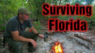 Solo Survival 4 days 3 nights alone in Northwest Florida