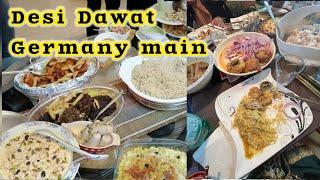 Traditional Dawat Preparation in Germany  | how to host a perfect dawat