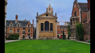 Step into history. Pembroke College, Cambridge University (subtitles)