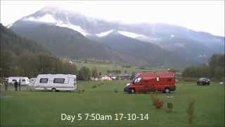 Camping And Caravan Club Road Trip Motorhome  Tour 2014 Part 6