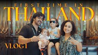 Our First Trip To Thailand | Vlog 1 | Pearle Maaney | Srinish Aravind | Baby Nila & Nitara