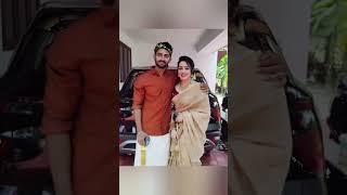 Kannana kanne Yuva with real wife # Rahul Ravi family photos # With me.....