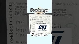STMicroelectronics Series LM2902PT Low power, bipolar Operational Amplifiers (Op Amps). #LM2902 #ic
