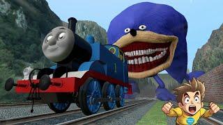 SHIN SONIC CHASES THOMAS IN SODOR !  || Garrys Mod Gameplay || Konas2002