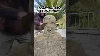Destruction progressively gets more aggressive