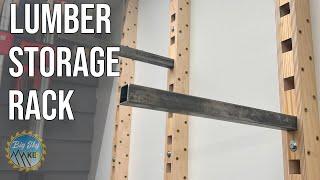 How to Build Simple Strong Lumber Storage with Scraps