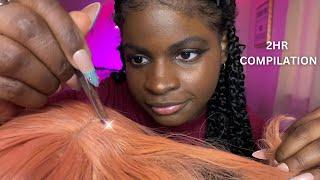 ASMR 2 HOURS Scalp Check, Plucking, & Scratching  